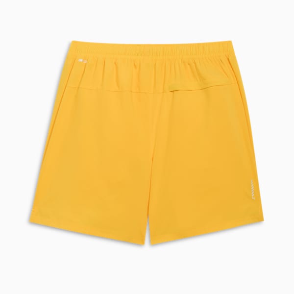 Short de course à pied Run Favorites 7" Homme, Yellow Sizzle, extralarge